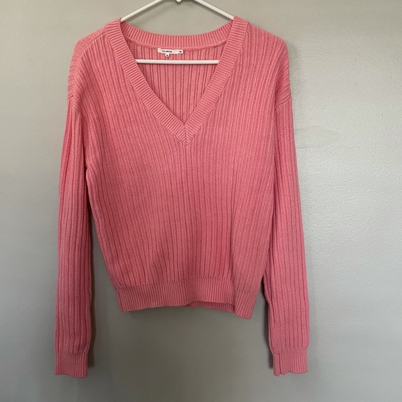 Tularosa Rib V-neck sweater - Picture 2 of 8